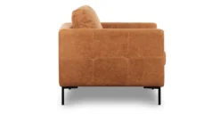 Calle Lounge Chair -Poly and Bark P LR 729 TAN MTLG BLK 3 scaled