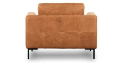 Calle Lounge Chair -Poly and Bark P LR 729 TAN MTLG BLK 5 scaled