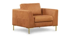 Calle Lounge Chair -Poly and Bark P LR 729 TAN MTLG BRS 2 scaled