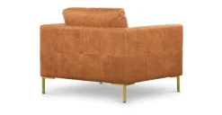 Calle Lounge Chair -Poly and Bark P LR 729 TAN MTLG BRS 4 scaled