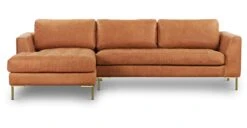 Calle Left-Facing Sectional 37 Calle Left-Facing Sectional -Poly and Bark P LR 732 LS TAN MTLG BRS5 1 e08e4c4e b1b1 44d8 b889 5703c434fca2