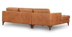 Calle Left-Facing Sectional 24 Calle Left-Facing Sectional -Poly and Bark P LR 732 LS TAN WDLG W5 4