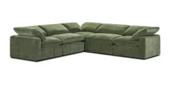 Poly and Bark 49 5-Seat Aspen Modular Corner-Sectional