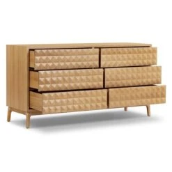 Poly And Bark Abbie 6 Drawer Dresser -Poly and Bark Poly and Bark Abbie 6 Drawer Dresser 3
