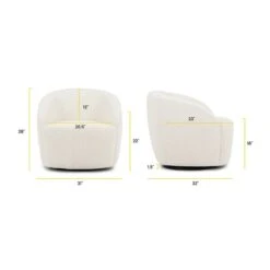 Poly And Bark Alma Swivel Lounge Chair 38 Poly And Bark Alma Swivel Lounge Chair -Poly and Bark Poly and Bark Alma Swivel Lounge Chair 4