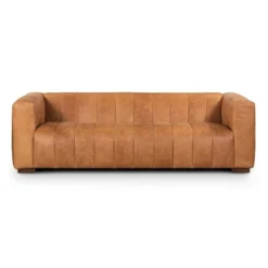 Poly And Bark Canale 86" Sofa - Genuine Italian Leather -Poly and Bark Poly and Bark Canale 8622 Sofa 15