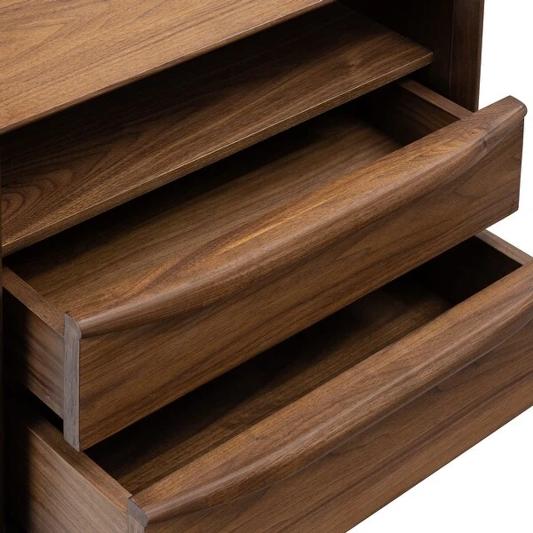 Poly And Bark Cura Nightstand In Walnut 9 Poly And Bark Cura Nightstand In Walnut - Image 9