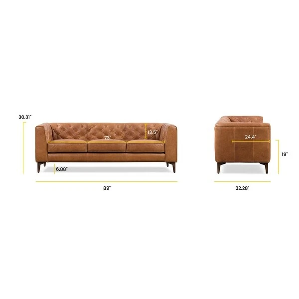 Poly And Bark Essex Sofa - Genuine Italian Leather 19 Poly And Bark Essex Sofa - Genuine Italian Leather - Image 19