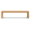 Poly And Bark Festa 71" Solid American Oak Bench