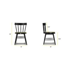 Poly And Bark Hava, Solid Wood Spindle-Back Windsor, Dining Chair 33 Poly And Bark Hava, Solid Wood Spindle-Back Windsor, Dining Chair -Poly and Bark Poly and Bark Hava Dining Chair 13