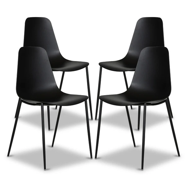 Poly And Bark Isla Modern Chairs (Set Of 4) 2 Poly And Bark Isla Modern Chairs (Set Of 4) - Image 2