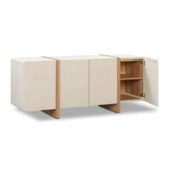 Poly And Bark Lazio 72" Sideboard In Linen White 16 Poly And Bark Lazio 72" Sideboard In Linen White -Poly and Bark Poly and Bark Lazio 7222 Sideboard in Linen White 5
