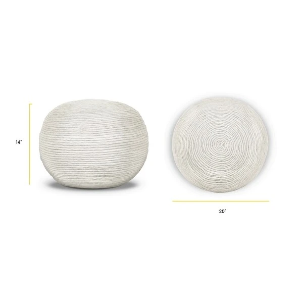 Poly And Bark Lia 20" Pouf 10 Poly And Bark Lia 20" Pouf - Image 10