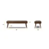 Poly And Bark Luca Bench - Genuine Italian Leather