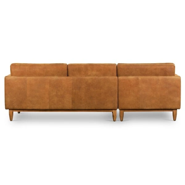 Poly And Bark Mara Sectional Sofa - Genuine Italian Leather 7 Poly And Bark Mara Sectional Sofa - Genuine Italian Leather - Image 7