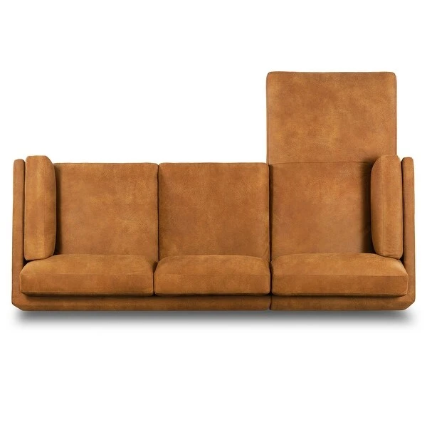 Poly And Bark Mara Sectional Sofa - Genuine Italian Leather 8 Poly And Bark Mara Sectional Sofa - Genuine Italian Leather - Image 8