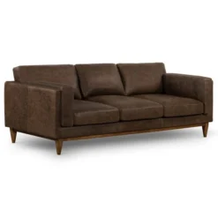 Poly And Bark Mara Sofa - Genuine Italian Leather -Poly and Bark Poly and Bark Mara Sofa 17
