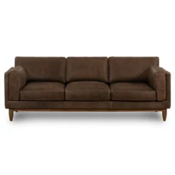 Poly And Bark Mara Sofa - Genuine Italian Leather -Poly and Bark Poly and Bark Mara Sofa 2