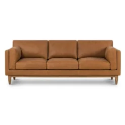 Poly And Bark Mara Sofa - Genuine Italian Leather -Poly and Bark Poly and Bark Mara Sofa 4