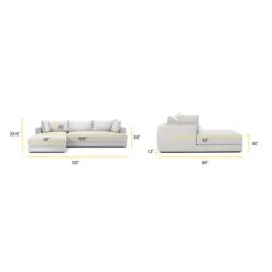 Poly And Bark Marcel Sectional Sofa -Poly and Bark Poly and Bark Marcel Sectional Sofa 15