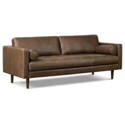 Poly And Bark Napa 88.5" Sofa - Genuine Italian Leather 26 Poly And Bark Napa 88.5" Sofa - Genuine Italian Leather -Poly and Bark Poly and Bark Napa 88.522 Sofa Genuine Italian Leather