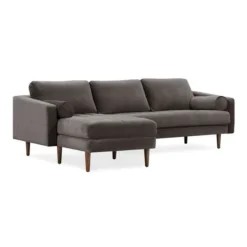 Poly And Bark Napa Fabric Left Sectional Sofa -Poly and Bark Poly and Bark Napa Fabric Left Sectional Sofa 2