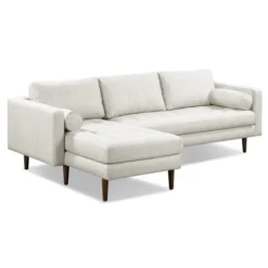Poly And Bark Napa Fabric Left Sectional Sofa -Poly and Bark Poly and Bark Napa Fabric Left Sectional Sofa 5
