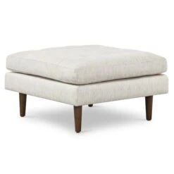 Poly And Bark Napa Fabric Ottoman -Poly and Bark Poly and Bark Napa Fabric Ottoman 3