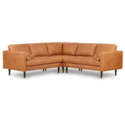 Poly And Bark Napa Corner Sectional Sofa - Genuine Italian Leather 18 Poly And Bark Napa Corner Sectional Sofa - Genuine Italian Leather -Poly and Bark Poly and Bark Napa Leather Corner Sectional Sofa 2