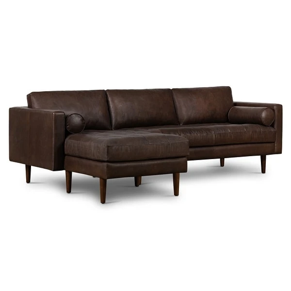 Poly And Bark Napa Left Sectional Sofa - Genuine Italian Leather 6 Poly And Bark Napa Left Sectional Sofa - Genuine Italian Leather - Image 6