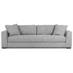 Poly And Bark Upholstered Luxurious Fabric Capri Sofa -Poly and Bark Poly and Bark Upholstered Neutral Fabric Capri Sofa 2