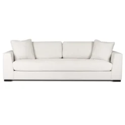 Poly And Bark Upholstered Luxurious Fabric Capri Sofa -Poly and Bark Poly and Bark Upholstered Neutral Fabric Capri Sofa 3
