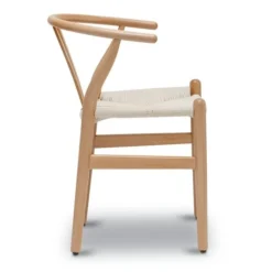 Poly And Bark Weave Chair - Solid Wood Frame (Natural) -Poly and Bark Poly and Bark Weave Chair Solid Wood Frame 28Natural29 4