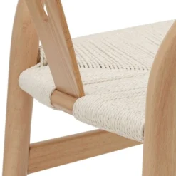 Poly And Bark Weave Chair - Solid Wood Frame (Natural) -Poly and Bark Poly and Bark Weave Chair Solid Wood Frame 28Natural29 7