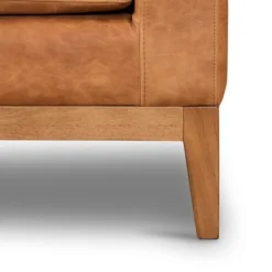 Poly And Bark Zyon Sofa In Cognac Tan -Poly and Bark Poly and Bark Zyon Sofa in Cognac Tan 10