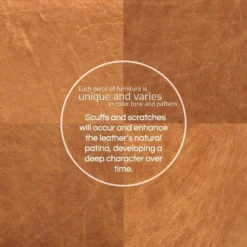 Poly And Bark Zyon Sofa In Cognac Tan -Poly and Bark Poly and Bark Zyon Sofa in Cognac Tan 13