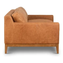 Poly And Bark Zyon Sofa In Cognac Tan -Poly and Bark Poly and Bark Zyon Sofa in Cognac Tan 3