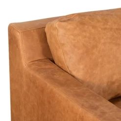 Poly And Bark Zyon Sofa In Cognac Tan -Poly and Bark Poly and Bark Zyon Sofa in Cognac Tan 7