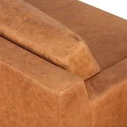 Poly And Bark Zyon Sofa In Cognac Tan -Poly and Bark Poly and Bark Zyon Sofa in Cognac Tan 8
