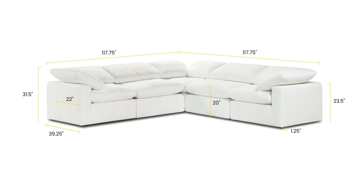 5-Seat Aspen Modular Corner-Sectional 15 5-Seat Aspen Modular Corner-Sectional - Image 15