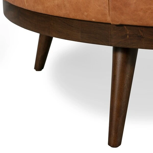 Poly And Bark Gio Ottoman - Genuine Italian Leather 10 Poly And Bark Gio Ottoman - Genuine Italian Leather - Image 10