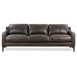 Poly And Bark Sorrento Sofa - Genuine Italian Leather -Poly and Bark Strick 26 Bolton Kippi Leather Sofa