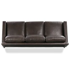 Poly And Bark Sorrento Sofa - Genuine Italian Leather -Poly and Bark Strick 26 Bolton Kippi Leather Sofa 4
