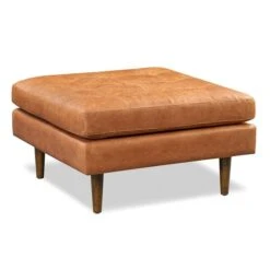 Poly And Bark Napa Ottoman -Poly and Bark Strick 26 Bolton Landreth Ottoman 2