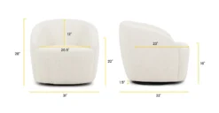 Alma Swivel Lounge Chair -Poly and Bark W2waoqaZO pkFyd9GhkofQJatDxIrkWnyTRZYer6XZU scaled