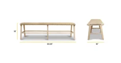 Batu Indoor / Outdoor Bench -Poly and Bark Z7ptMQXjp9jGYXSoMZclyE2ITioVCRLn2P5cDO hXgE scaled