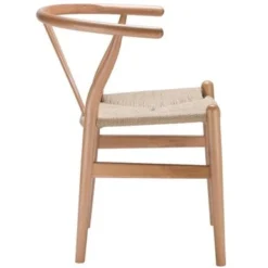 Poly And Bark Weave Chair - Solid Wood Frame (Natural) - Single - Short -Poly and Bark b1a503e8 fab5 4527 aea4 80b9ea43c38e