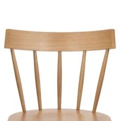 Poly And Bark Hava, Solid Wood Spindle-Back Windsor, Dining Chair - Black -Poly and Bark bec725ba 5a2b 42b9 8fca e3aefe634950