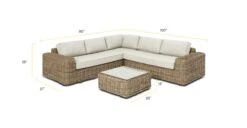 Puglia Corner Sectional Set With Coffee Table 39 Puglia Corner Sectional Set With Coffee Table -Poly and Bark brUWGyjqlcRpsCtYrD0r3EpYhkCO082XXQL2xwD1WNQ