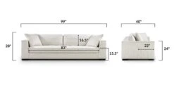 Capri Sofa -Poly and Bark cdc1a591